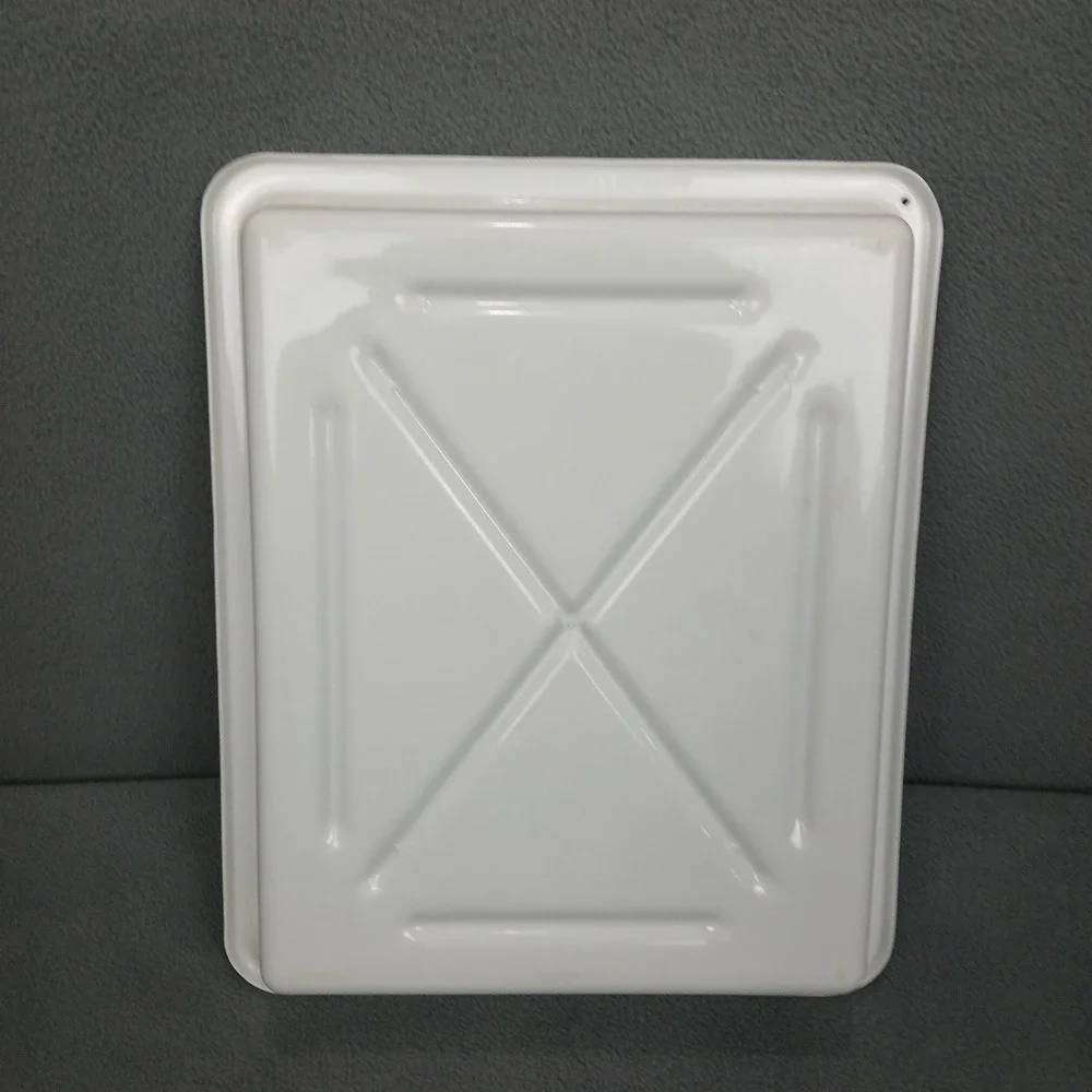 Vintage Hansa Darkroom Photo Developing Rectangular Tray White Plastic